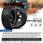 LLANTA LT31x10.5 R15 6PR109R WEYONE AK3 WIDEWAY - Image 2