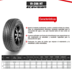 LLANTA 235/60 R16 100H VI-286HT ECOVISION - Image 2