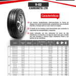 LLANTA 205/75 R 16C 8PR 110/108R V-02 OVATION - Image 2